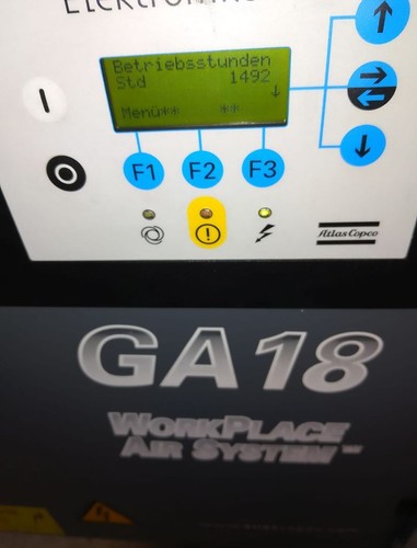 Atlas Copco GA 18 Kompressor Schraubenkompressor 7,5 bar, 54,3 I/s, 18,5 kw #1 - 第 12/12 張圖片