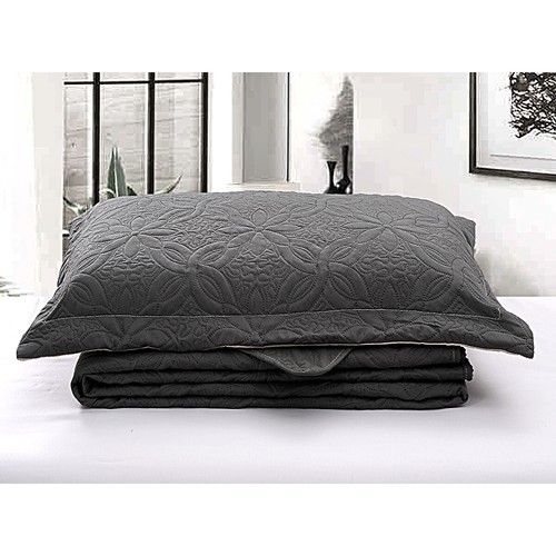 Juego de colchas acolchadas en relieve con 2 fundas de almohada - Imagen 20 de 32