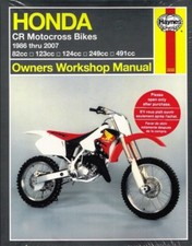 1986-2007 Honda CR80 CR85 CR125 CR250r CR500 Repair Service Workshop Manual 8922