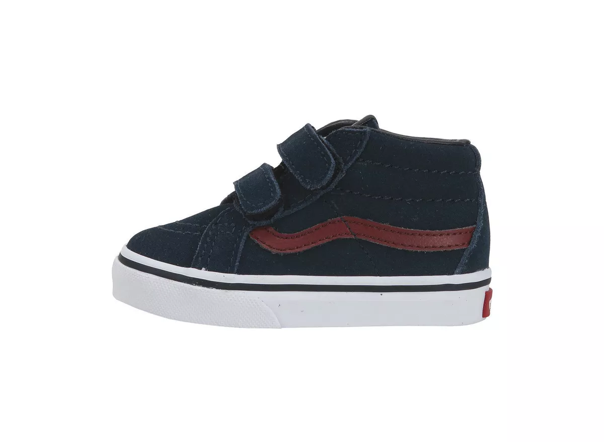 Burgundy vans for toddlers sale