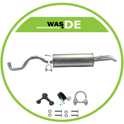 Auspuff Endschalldämpfer VW Bora 1.4-1.9 1998-2005 Schalldämpfer, Endtopf