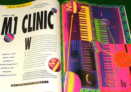1992 Keyboard Magazine, Terminator 2 Movie Music Scoring, KORG M1 Clinic, Jazz - Picture 3 of 6