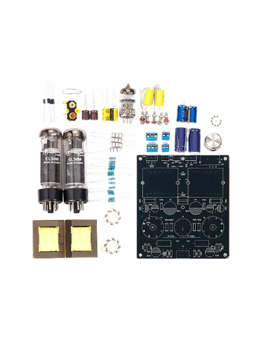 HiFi EL34 Vacuum Tube Amplifier Class A Single-ended Stereo Audio Amp DIY Kit - Picture 15 of 15