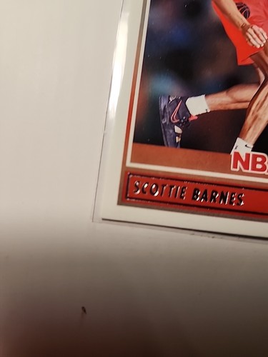 2021-22 Panini NBA Hoops - Rookies #227 Scottie Barnes (RC) - Picture 5 of 6