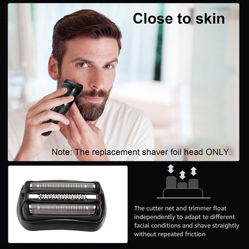 2X For Braun Shaver Foil Head Part Cutter Razor Blade 32B/3 Series A Replacement - Picture 4 of 13