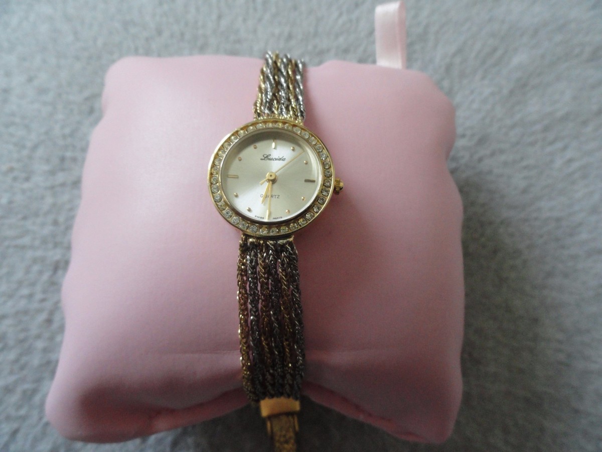 Lucida Quartz Ladies Watch with a Pretty Band | eBay