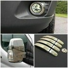 Ford Transit Van MK8 2014Up Chrome Mirror Cover&Fog Lamp Cover&Door Handle Cover