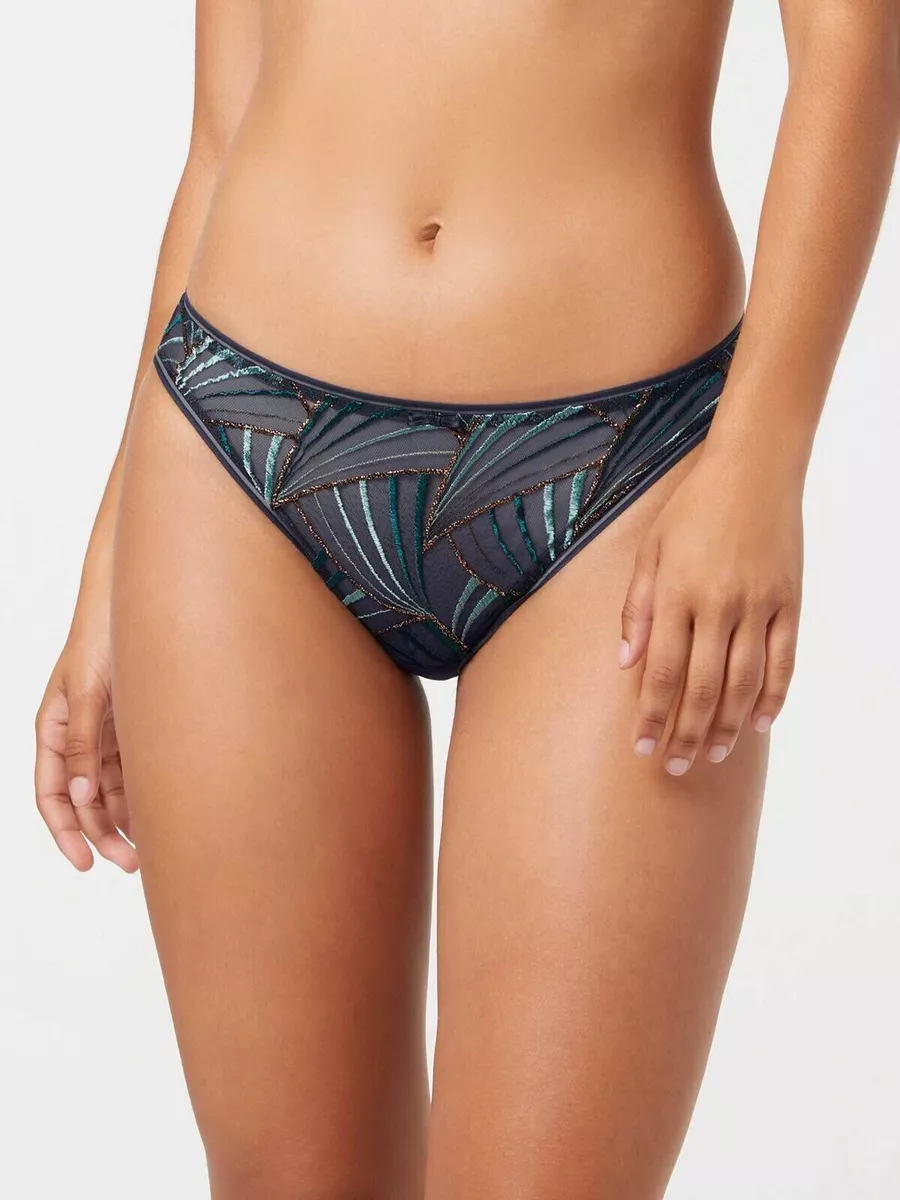 DARJEELING SLIP CULOTTE TAILLE 42 MODELE INDIA COULEUR BLEU REF