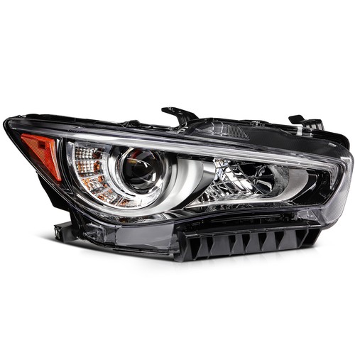 Headlights Assembly Right Side For Infiniti Q50 2014-2022 w/LED DRL - Picture 4 of 9