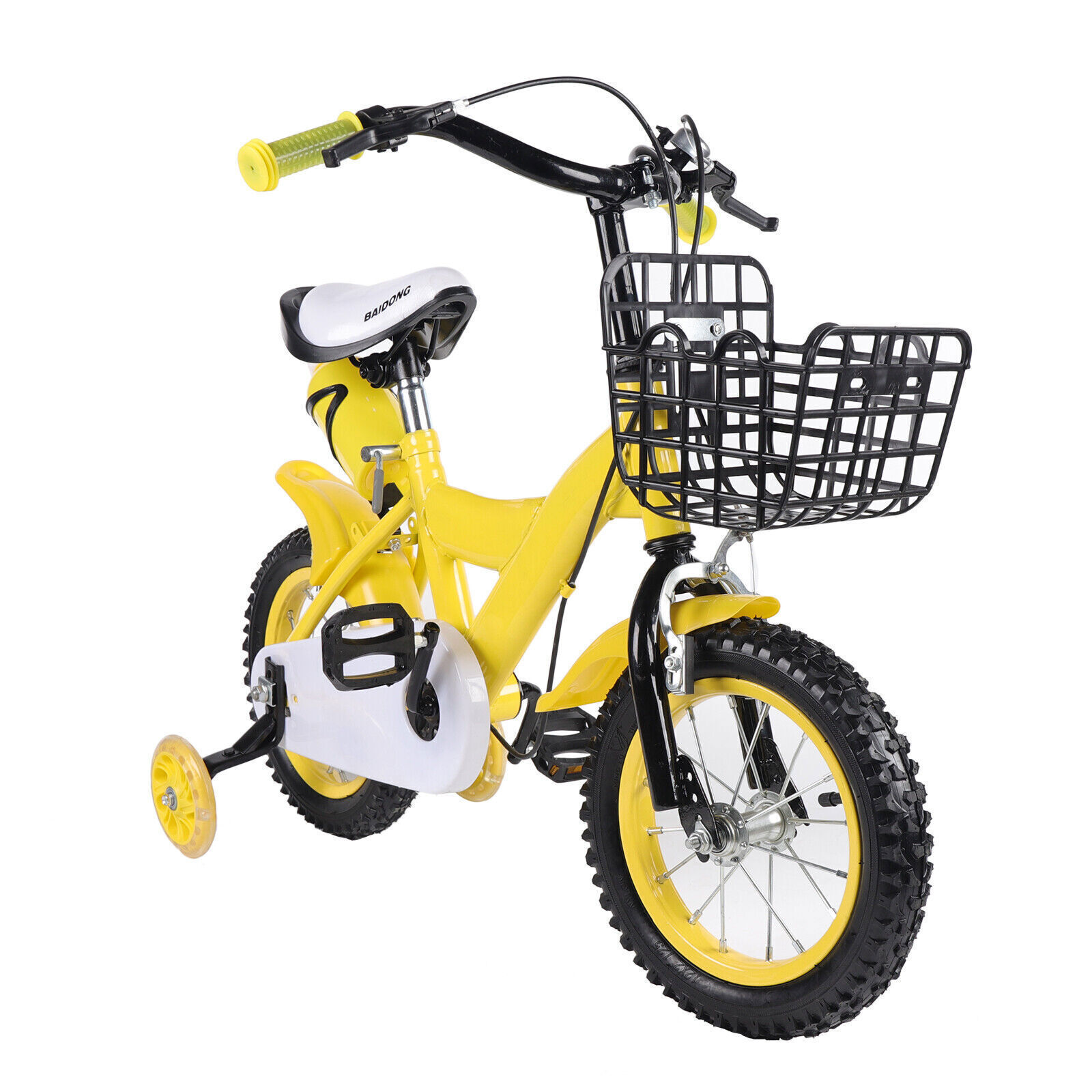 12 Zoll Kinder Fahrrad Kinderfahrrad Junge Mädchen Mit Rad Bike RotGelbBlau