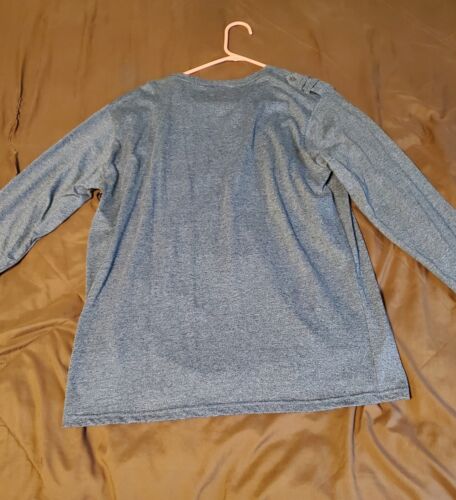 Lion Crest By English Laundry Men's Grey Casual Long Sleeve Shirt - Picture 9 of 9