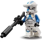 Star Wars Lego 501st  Clone Trooper Specialist with Rifle (sw1248) from 75345