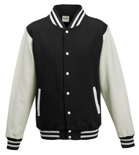 Unisex American Style Varsity Letterman University College Baseball Teddy Jacket - Picture 10 of 21