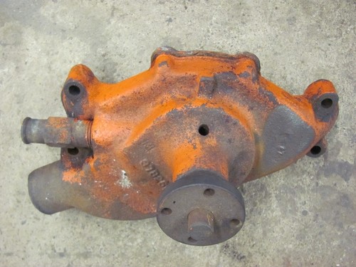 Original Corvette Camaro SS 350 Chevelle Water Pump 66 67 68 3782608 #2 Orange - Picture 2 of 6