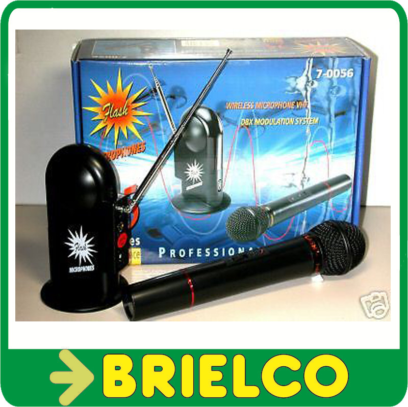 MICROFONO INALAMBRICO PROFESIONAL DE MANO VHF 254.90MHz
