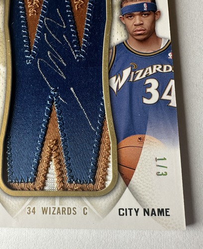 08-09 Upper Deck SP Authentic JaVale McGee Recruiting Class City Name RPA 1/3 RC - Picture 2 of 10