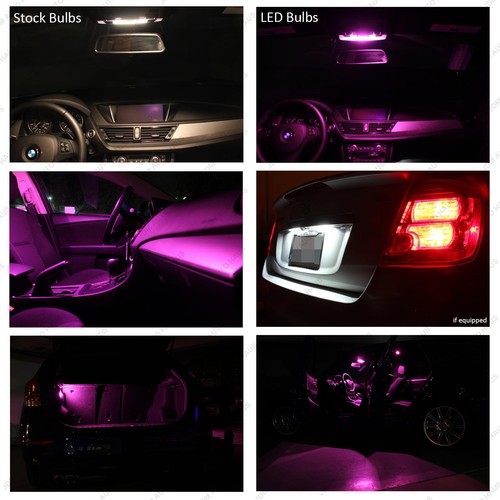 Pink Interior Reverse LED Lights Bulb Package Kit Fits Hyundai Tucson 2010-2015 - Bild 4 von 12