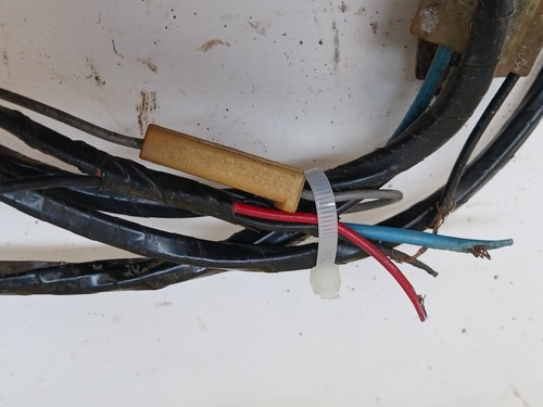 Used OEM GM Redish AC Center Dash Unit with Wire 1957 Pontiac (SVM120) - Picture 17 of 24