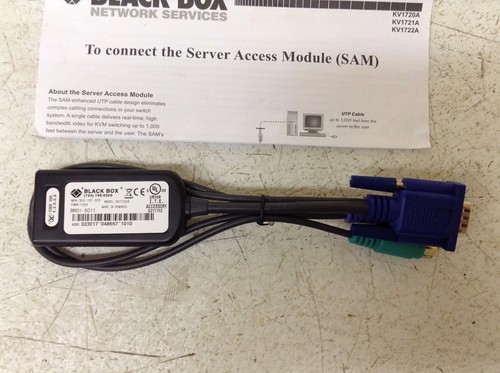 Black Box KV1720A 500-157-503 Server Access Module New  - Picture 2 of 4