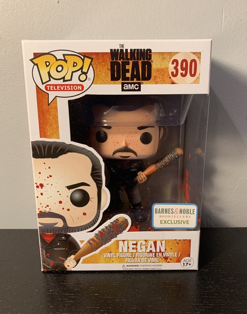 Funko POP! The Walking Dead: Negan #390 Barnes & Noble Exclusive + Protector* | eBay