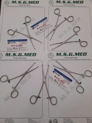 Allis Tissue Hemostatic Forceps 4x5 teeth 15cm Stainless Steel 6PCS Set Offer