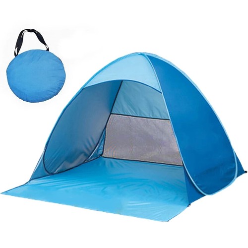 2-3Persons Pop Up Beach Tent Automatic Quickly Open Outdoor UV50+ Portable Mat - Picture 6 of 32
