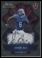 2021 Wild Card Alumination NIL #ANBC-A Josh Ali #ANBC-A Autograph
