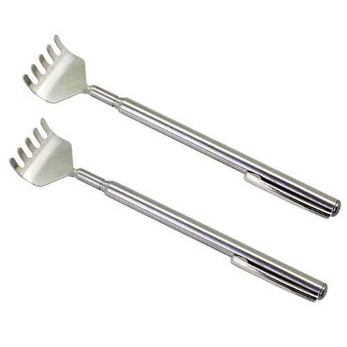 Rücken Kratzer Teleskop-Kratzer-Backscratcher Edelstahl Massagegerät- U3X3 - Picture 6 of 10