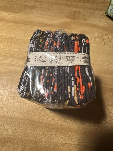 Square Cotton 8 PCS 100% Cotton Craft Halloween Fabric - Picture 7 of 7