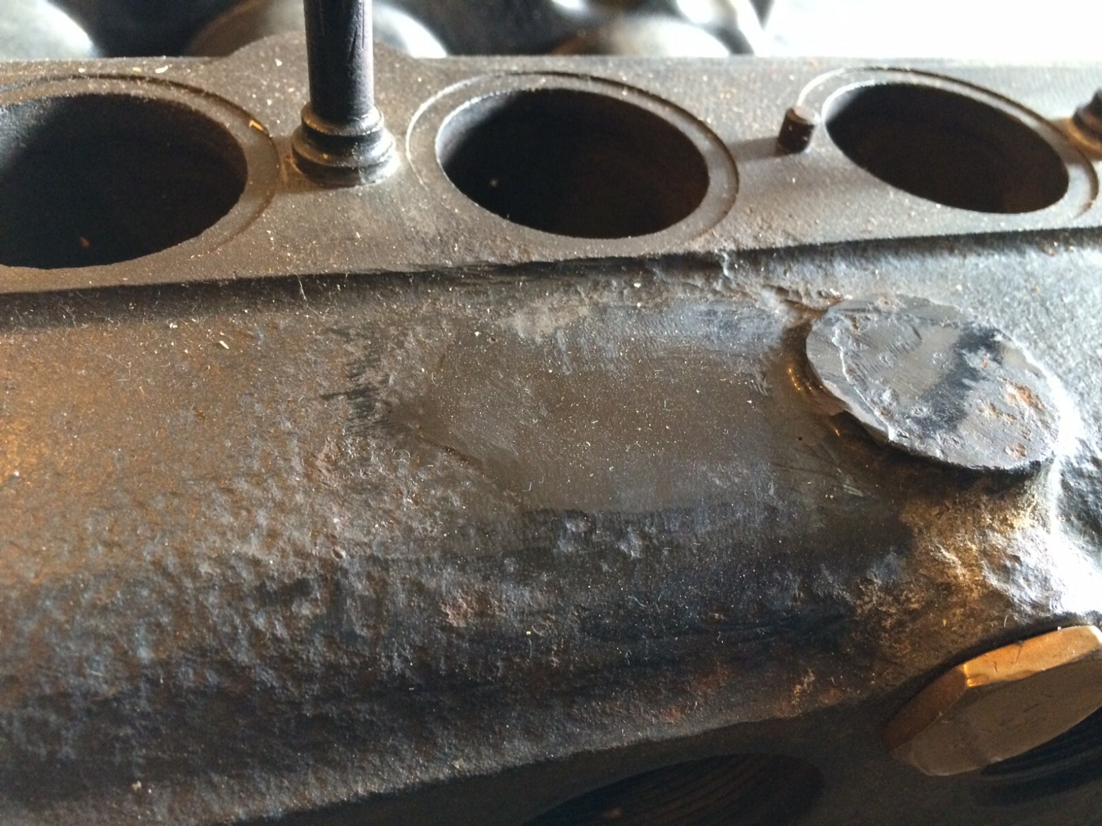 Pair of Rolls-Royce Silver Ghost Cylinder Blocks