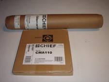 CHIEF Bundle CMA110 & CMS012018W Ceiling Plate 12-18" Adjustable Ext. Column NEW