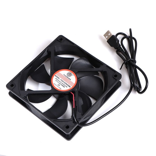 DC 5V USB Brushless Sleeve Bearing Fen Computer PC Silent Cooler Cooling Fan Lot - Photo 12/17