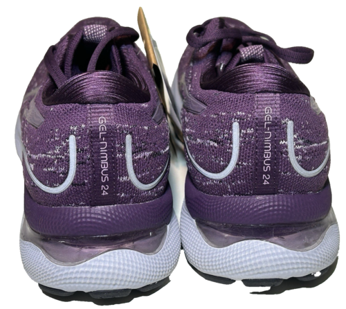 Asics Gel Nimbus 24 MK Deep Plum Rosenquarz Damengröße 10,5 Laufen Sneaker - Bild 7 von 12