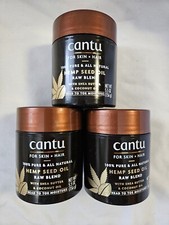 Cantu Hemp Seed Oil Skin and Hair Moisturizer Shea Butter & Coconut Oil 5.5 Oz. 
