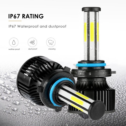 For Toyota 4Runner 2006-2009 6/8Sides Combo LED Headlight+Fog Bulbs White Bright - Foto 11 di 12
