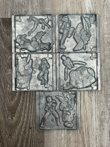 1994 Toymax Mighty Morphin power rangers creepy crawlers toy mold (5) pieces - Picture 3 of 3