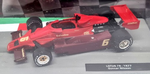 Atlas 1/43 - Lotus 78 1977 Gunnar Nilsson Diecast Model F1 Car - Picture 2 of 3