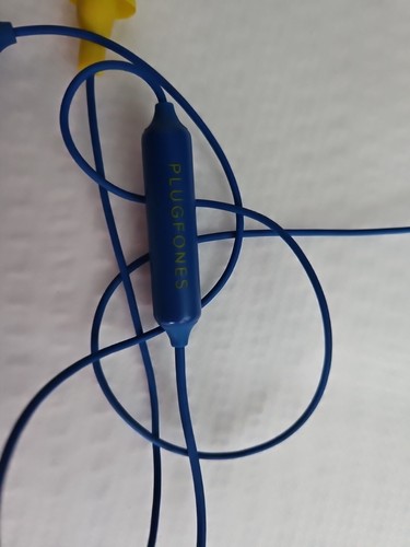 Plugfones Wireless Basic Pro Azul/Amarillo Auriculares de Trabajo - Imagen 11 de 14