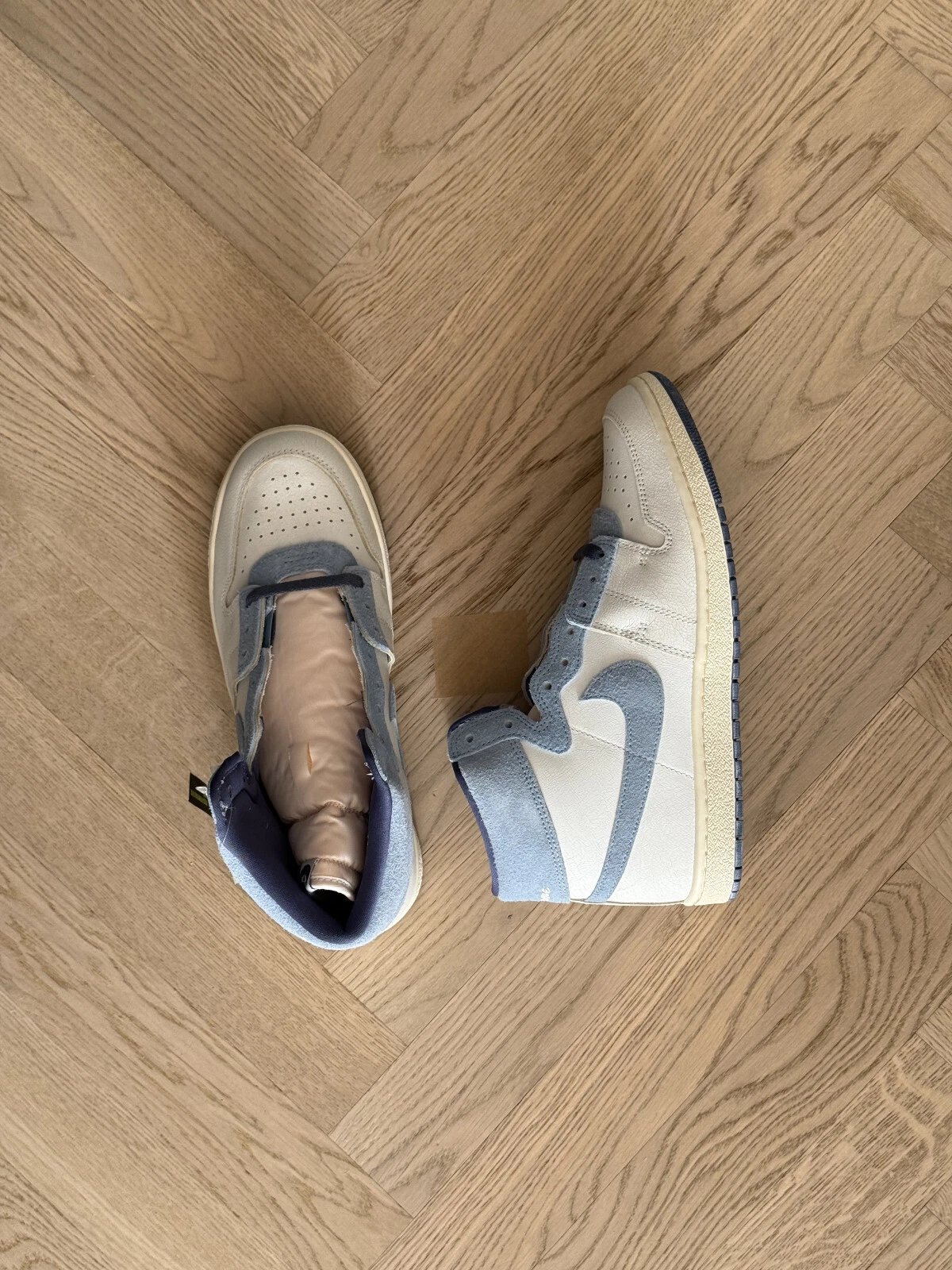 Nike Jordan Air Ship PE SP Ogni Gioco Diffuso Blu UK10 Nuove