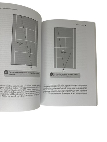 Stan Smith Tennis Player Winning Doubles Book Signed No COA Tennis Instructional - Imagen 6 de 6