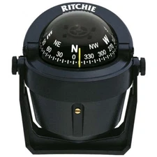 Ritchie B-51 Explorer Compass, Bracket Mount | Black