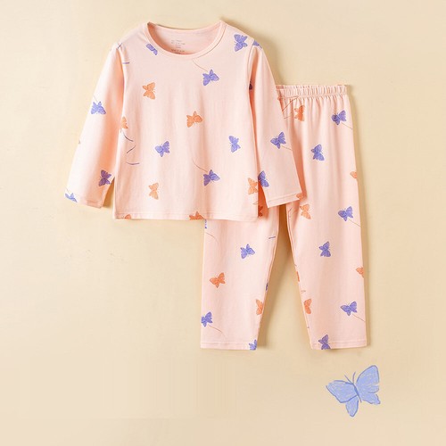 Toddler Girls Snug fit Cool Pjs Kids Cotton Sleep and Play Summer Pajamas Set - Picture 14 of 23