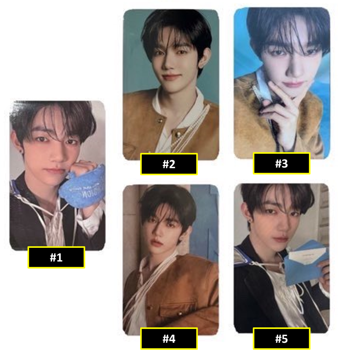 ZEROBASEONE ZB1 2025 FAN-CON BLUE MANSION TRADING CARD 70K SPECIAL