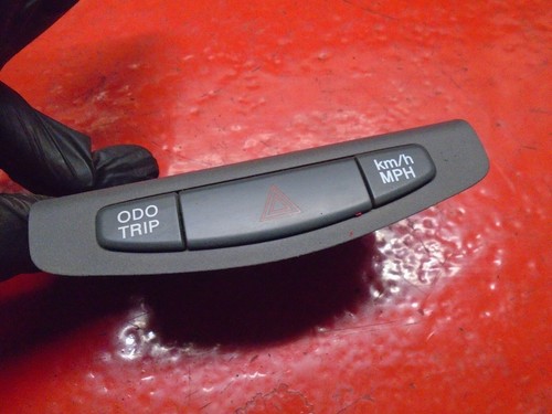 01-03 TOYOTA PRIUS HAZARD ODOMETER TRIPOMETER ODO TRIP K/MH MPH SWITCH GRAY OEM - Foto 7 di 8