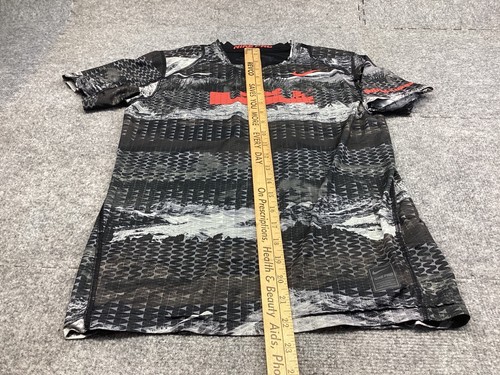Lebron James Nike Pro Fitted Shirt Boys Large Gray Camo Compression Dri-Fit - Picture 6 of 12