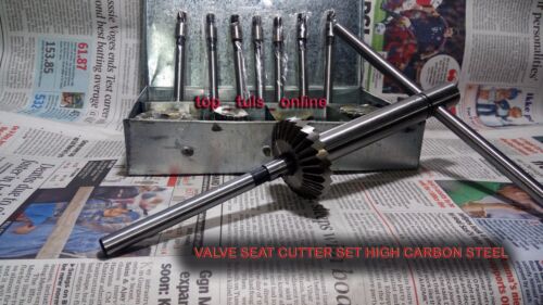 33x HIGH CARBON STEEL VALVE SEAT CUTTER KIT BIG & SMALL BLOCK HEADS ECONOMICAL - Picture 3 of 3