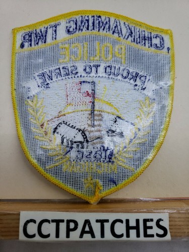CHIKAMING TOWNSHIP, MICHIGAN POLICE SHOULDER PATCH MI - Bild 2 von 2