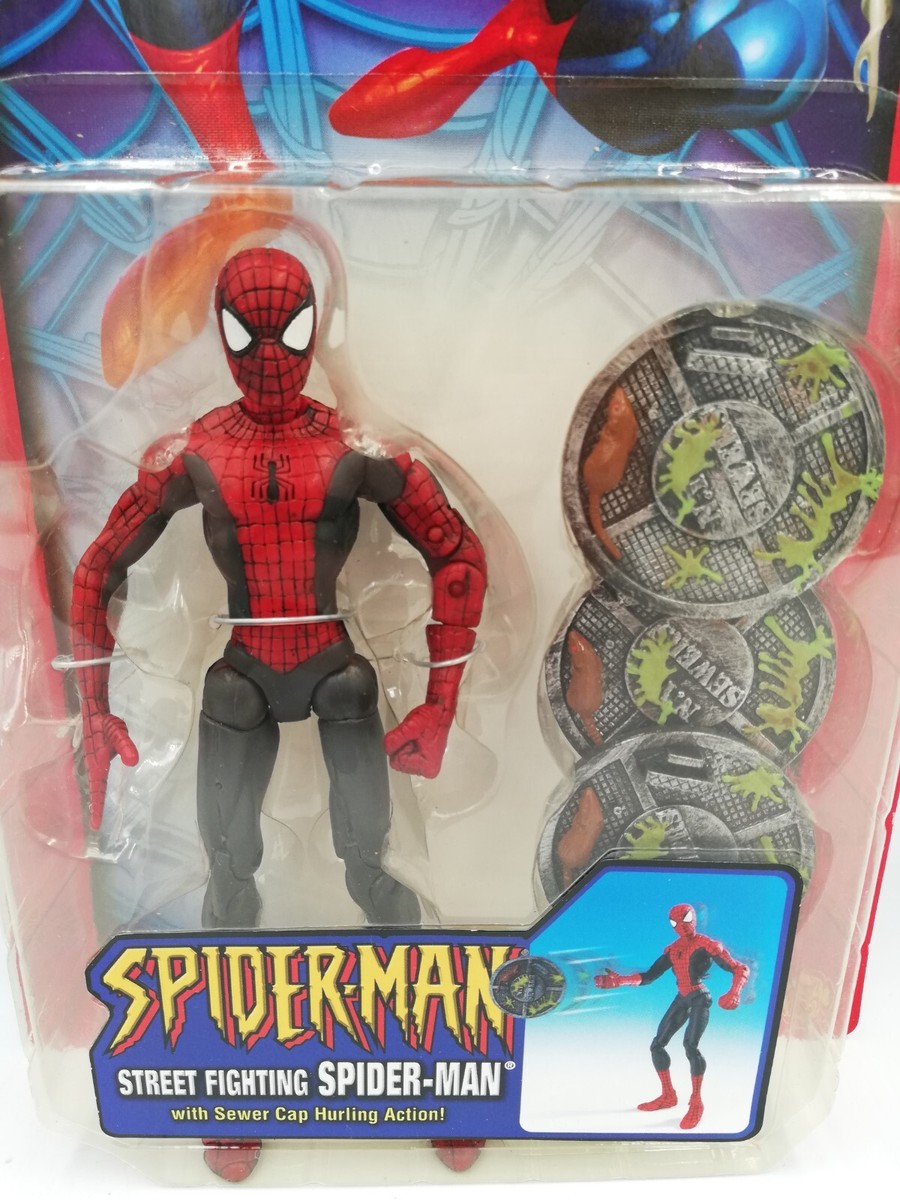 Marvel Spider-Man : Street Fighting Spider-Man Figure Toy