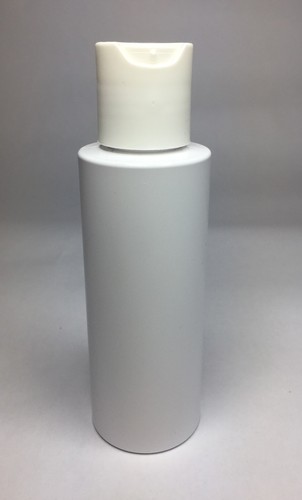 250ml PET Kunststoff weiß zylindrische Flaschen + weißer Scheibendeckel JEDE MENGE - Bild 3 von 3