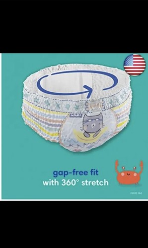 Pampers Splashers Disposable Swim Pants Diapers Size Small S 13-24 LB 20 Count - Picture 3 of 5